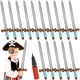 thumbnail image 1 of Set de espadas pirata inflables de 16 piezas con bomba de aire manual, 1 of 7