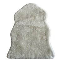 Genérico - Set De 2 Alfombra Pelo Sintético Lavable Lujo Jhn