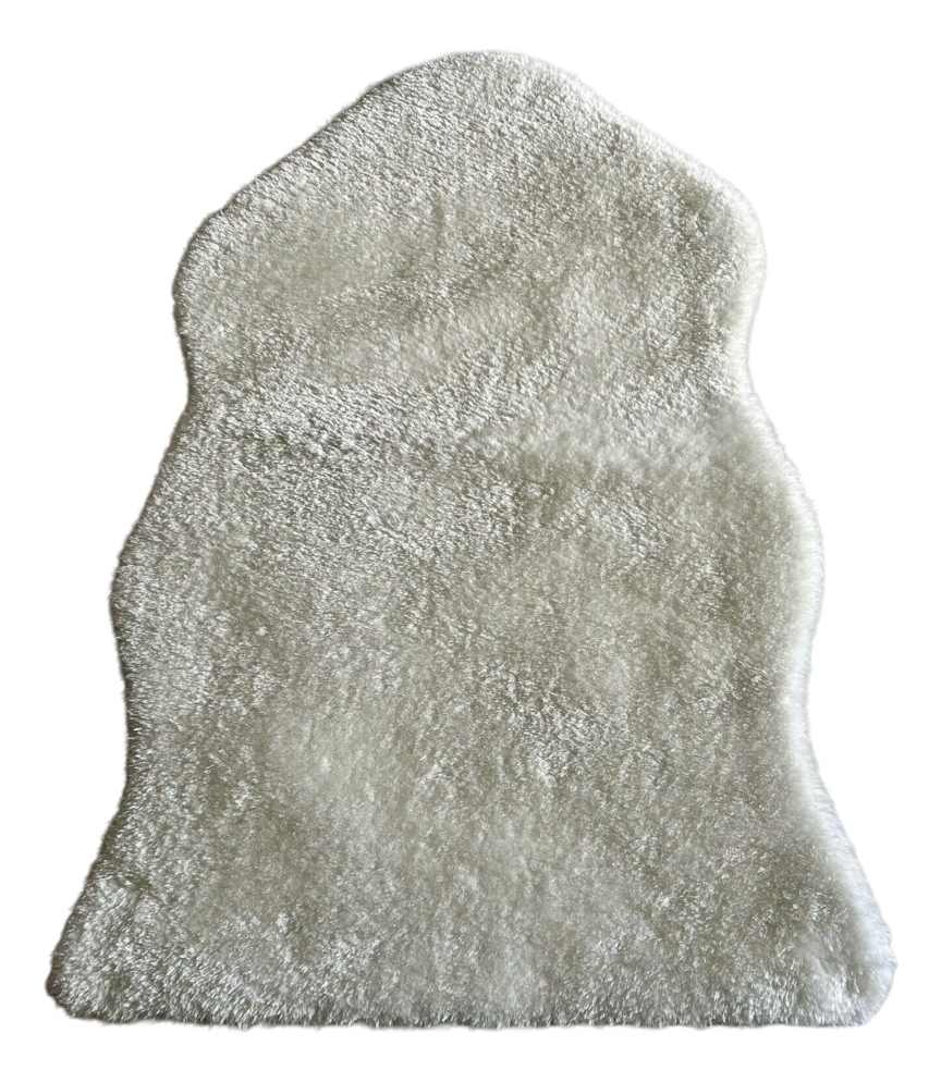 Genérico - Set De 2 Alfombra Pelo Sintético Lavable Lujo Jhn