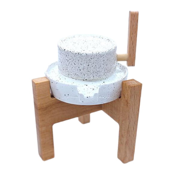 Mini Molinillo De Decoración De Casa De Muñecas 1:12 Para Accesorios De Casa De Muñecas Que Hace Tofu