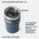 thumbnail image 2 of Vaso YETI Rambler 473 ml de acero inoxidable con aislamiento al vacío, 2 of 3
