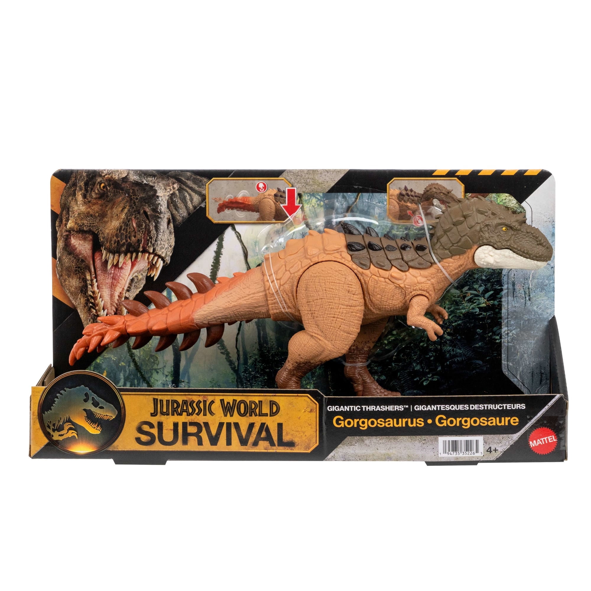Jurassic World Dinosaurio Gorgosaurus Rastreadores