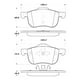 thumbnail image 4 of Pastillas Freno para auto Volvo S60 2001-2009 Delantero, 4 of 6