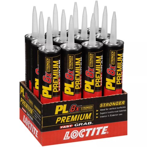 Adhesivo De Construcción Loctite Pl Premium Fast Grab 300 Ml X12
