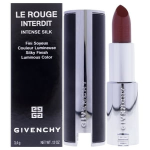 Givenchy - Lápiz Labial De Seda Intenso Le Rouge Interdit - 333 L Iinterdit De Para Mujer - Lápiz Labial De 0,12 Oz (Recargable)