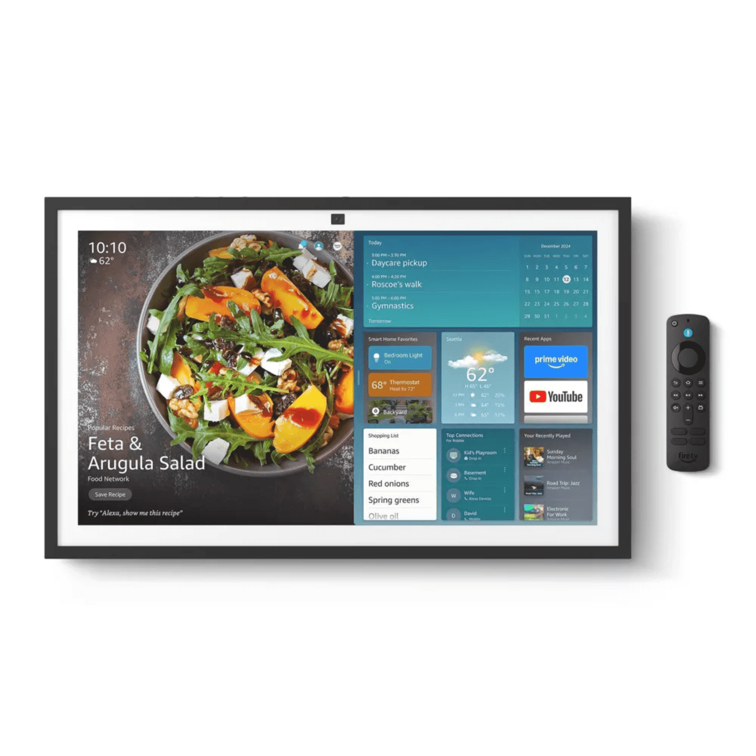 Echo Show 21 Full Hd 21" Pantalla Inteligente Con Fire Tv Y Alexa - Negro