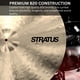 thumbnail image 4 of Ride Cymbal Sabian Stratus 22 B20 con acabado natural en bronce, 4 of 7