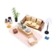 thumbnail image 5 of Juego De Muebles Para Casa De Muñecas, Juego De Mesa En Miniatura, Silla, Lámpara De Pie, 5 of 5
