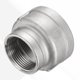 thumbnail image 3 of Acoplamiento reductor Uxcell 2" x 1-1/4" NPT rosca hembra 304 acero inoxidable adaptador de tubería para agua, aceite, gas, 3 of 6