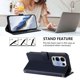 thumbnail image 4 of Funda Volteable tipo Billetera con Correa para Infinix Note 50X 5G, Azul, 4 of 6