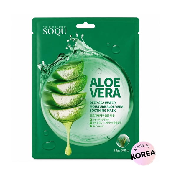 Mascarilla calmante aloe vera, 23 ml