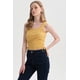 thumbnail image 2 of Polera Mujer Recogido Costado Amarillo, 2 of 4