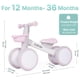 thumbnail image 2 of Bicicleta de equilibrio KidRoller para niños de 1 a 3 años con asiento ajustable, 2 of 8