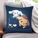 thumbnail image 1 of Badtz Maru Fundas de almohada de terciopelo con tema, regalos de funda de almohada, decoración para el hogar, cojín de lanzar, regalo de cumpleaños para fans y parejas.66*66cm., 1 of 6
