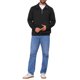 thumbnail image 2 of INSPIRE CHIC Sudadera de Hombre con Cremallera Cuarto, Manga Larga, Tejido con Patrones Geométricos, Talla 2XL, Negro, 2 of 5