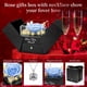 thumbnail image 2 of Collar de rosas auténticas preservadas «I Love You» - Lebana Sky Blue, 2 of 7