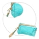 thumbnail image 3 of Bolsa de cosméticos transparente de 2 piezas, bolsa de aseo portátil, bolsa de almacenamiento de viaje, 3 of 5