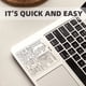thumbnail image 3 of Effortlessly Master Your MacBook Keyboard Shortcuts with our Easy-to-Use Reference Sticker, 3 of 4