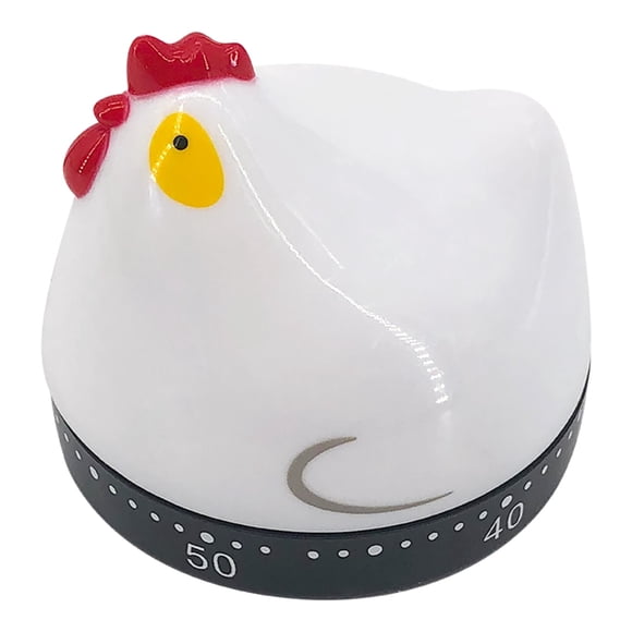 Temporizador De Gallina 1 Pieza Abs - Hierro Blanco