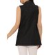 thumbnail image 3 of INSPIRE CHIC Chaleco de Mezclilla para Mujer sin Mangas con Botones de Largo Medio Casual Chaleco de Jean Negro XS, 3 of 6