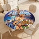 thumbnail image 4 of Mantel Ajustado Redondo He-Man Desmarcar 120 cm, 4 of 6