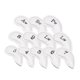 thumbnail image 4 of 12x Golf Iron Head Cover Cuero PU Golf Club Headcover Universal Impermeable Blanco, 4 of 5