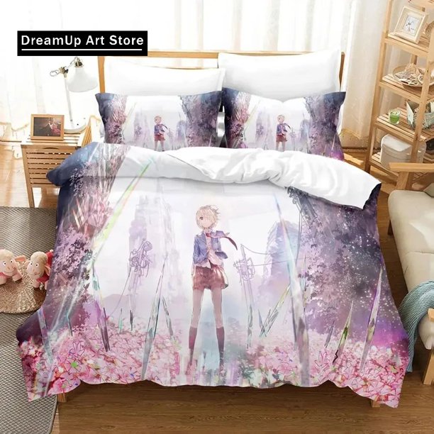 AnimeHeaven Burns Red Bedding Set Duvet Cover Bed Set Quilt Cover Pillowcase Comforter Boys Adult Bedding
