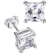 thumbnail image 3 of Cubic Zirconia Stud Earrings Pendientes de cristal hipoalergénico para mujeres, 3 of 3