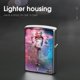 thumbnail image 4 of Harley Quinn-theme Copper Metal Lighter Shell, Premium Replacement Refillable Lighter Case with Durable Metal Construction, Compatible with Zippo and Most Standard Lighter Models, 4 of 6
