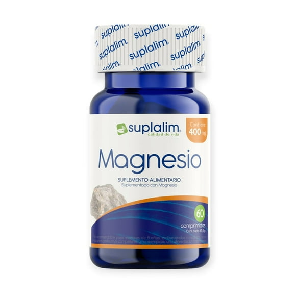 Magnesio 400mg 60 Comprimidos -