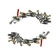 thumbnail image 2 of Rhinestone Ear Cuff Climber Crawler Pendientes Mujer Ear Clip Earring Silver, 2 of 5