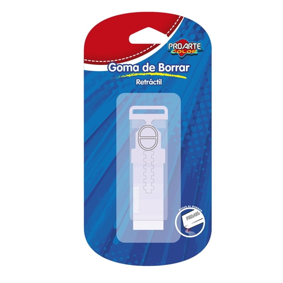 Bl goma de borrar proarte retractil