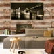 thumbnail image 1 of 1pc Brown Wood Peel And Stick Wallpaper, 17.8inch * 118.8inch/17.8 Inch * 236inch, Self Adhesive Removable Wood Grain Wallpaper For Wall Covering, 1 of 5