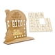 thumbnail image 1 of Navidad De Madera DIY Calendario De Adviento Ornamento Hogar Aula Decoración De Mesa Estilo A, 1 of 3