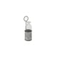 thumbnail image 1 of Soporte para tarros Cheung's de metal galvanizado de una sola ranura, gris, 1 of 3