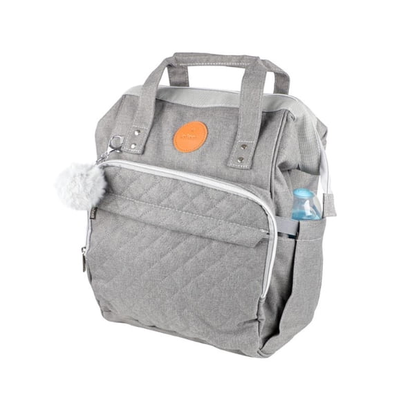 Mochila Pañalera Open Gris