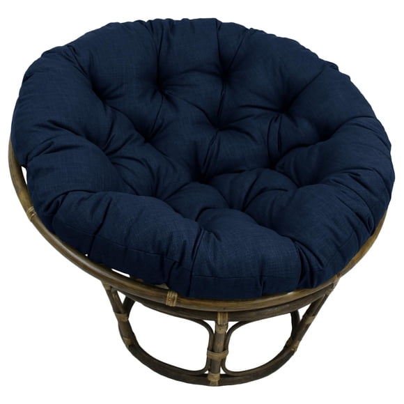 Silla Papasan International Caravan Rattan 42 con cojín