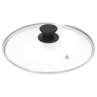 Bothyi - Tapa De Sartén Transparente De 36,7 Cm Con Asa, Tapa Para Olla De Leche, Sartenes Y Mango Negro