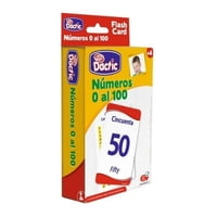 Láminas Didácticas, Flash Card Números Del 0 Al 100. Dactic