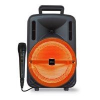 Parlante Mlab Street 3 8707 Bluetooth Karaoke 2000W Naranja