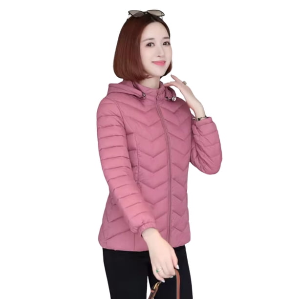 Parka Chaqueta Mujer Calidad Premium Colores Gorro Cierre 2252