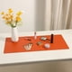 thumbnail image 2 of Base Para Escritorio De Cuero Pu Impermeable Color Naranja 91 X 43 Cm, 2 of 9