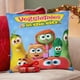 thumbnail image 4 of VeggieTales en la Casa Fundas de almohada de terciopelo con tema, regalos de funda de almohada, decoración para el hogar, cojín de lanzar, regalo de cumpleaños para fans y parejas. 45cm x 45cm., 4 of 6
