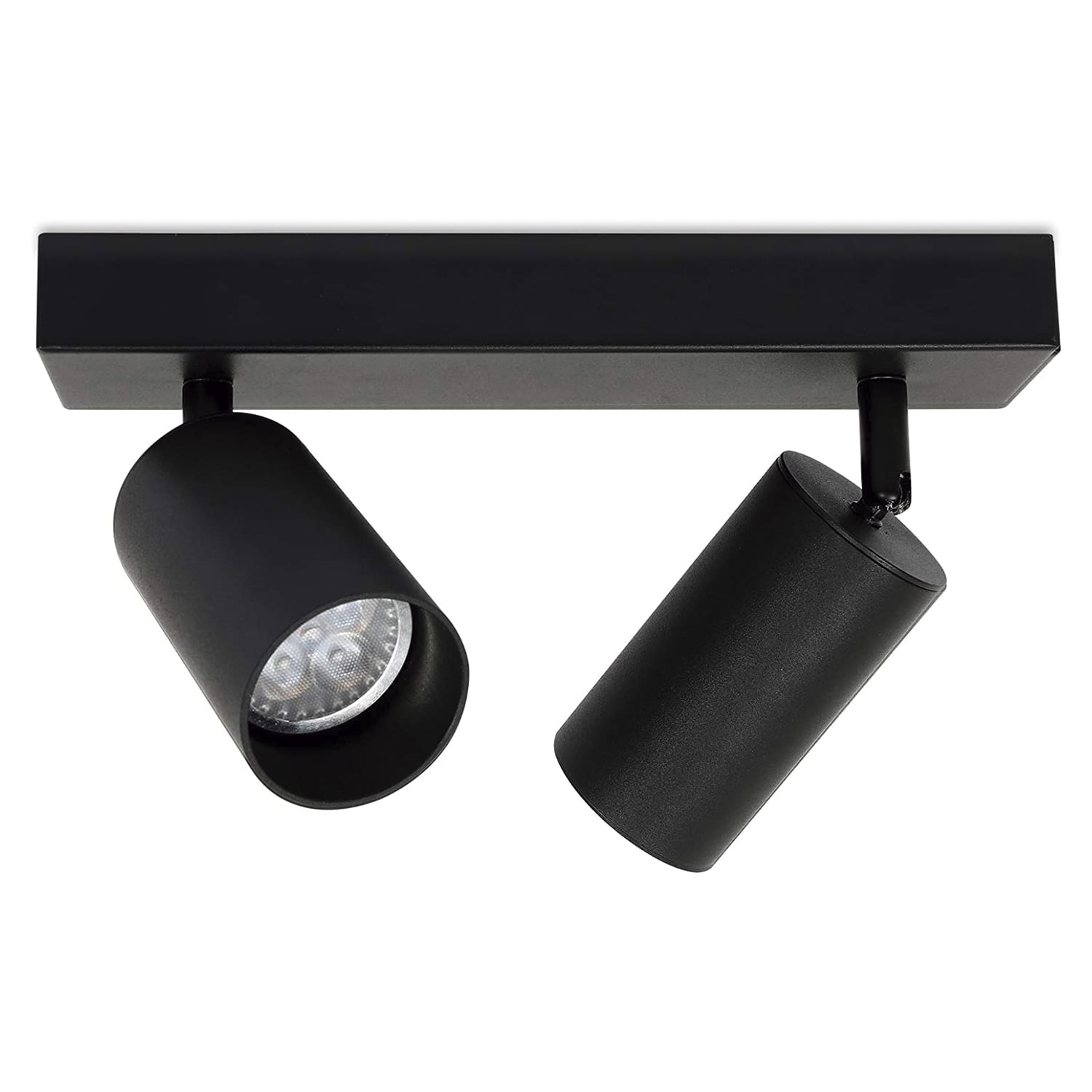Hb Led - Foco Spotlight Sobrepuesto 2xgu-10 Altair Ii Negro