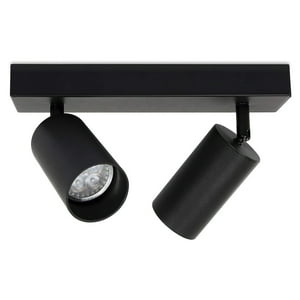 Hb Led - Foco Spotlight Sobrepuesto 2Xgu-10 Altair Ii Negro