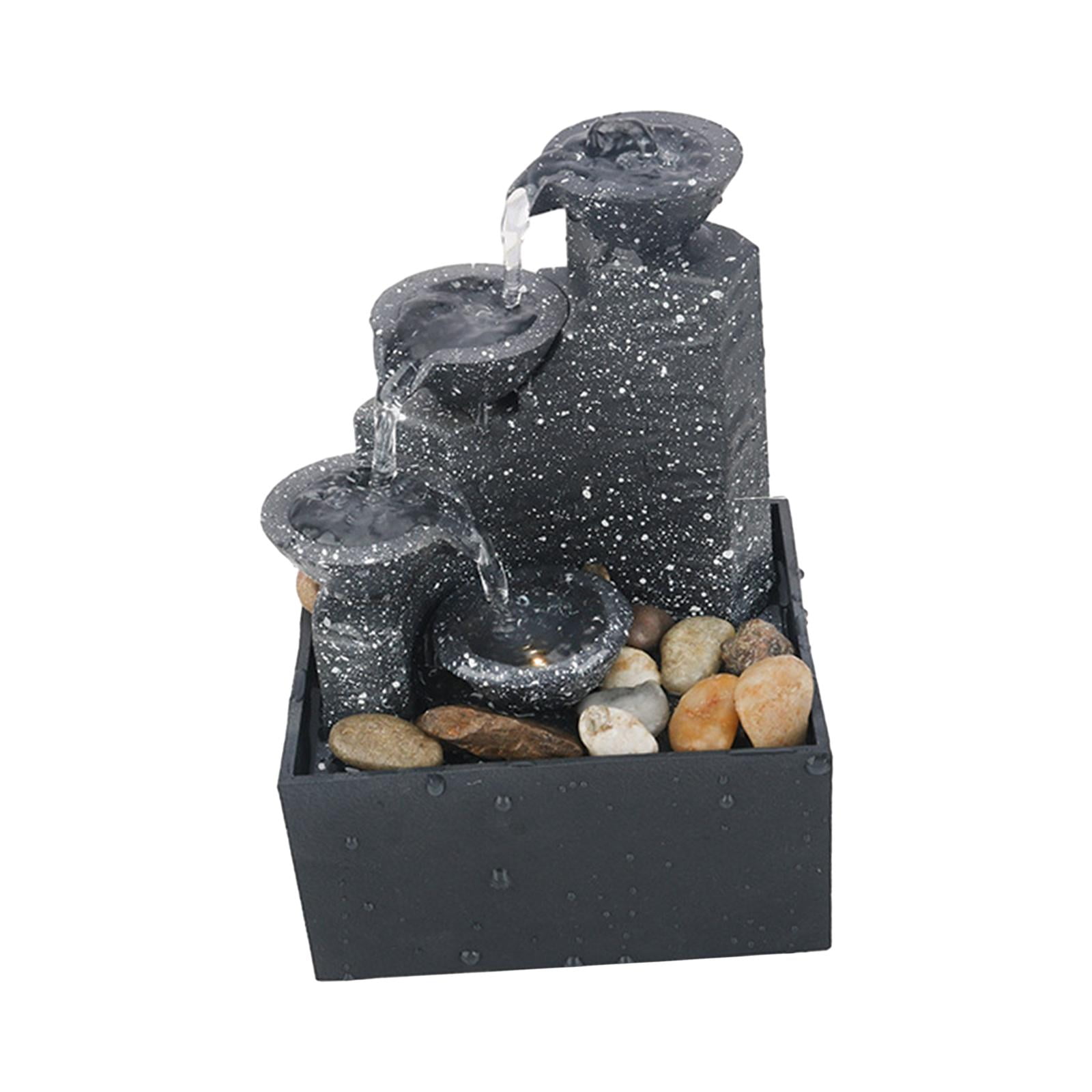 Bothyi - Fuente De Mesa Regalos Fuente De Cascada De Mesa China Para Aliviar El Estrés 003