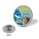 thumbnail image 3 of Baby Shark-Theme Round Button Badge: Premium Metal Construction, Ideal for High-End Events 2.8 cm, 3 of 6
