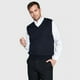 thumbnail image 1 of Sweater Cuello V Unisex S/M azul marino 3XL, 1 of 5