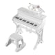thumbnail image 4 of Niños Teclado Piano Aprendizaje Juguetes Musicales Educativos Para Niños Niños Blanco, 4 of 5