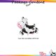 thumbnail image 2 of 2 globos de vaca con forma de vaca, globos de aluminio Mylar para baby shower de niña, primer cumpleaños, decoración para fiesta temática de animales de granja., 2 of 3